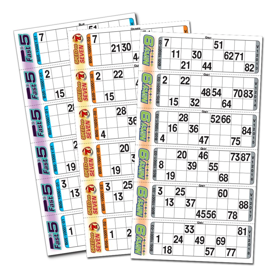Bingo Tickets | Bingo Singles | Fast Bingo | Bingo Express | Fast 5 ...